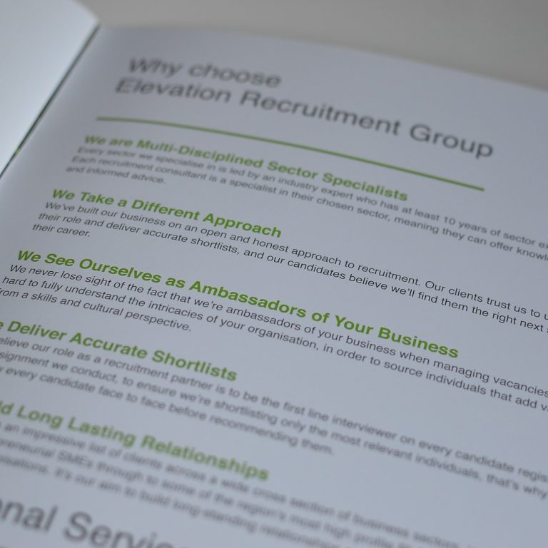 Recruitment copywriter portfolio example